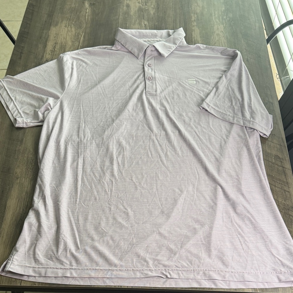 Elegant Lavender Polo Dry Fit